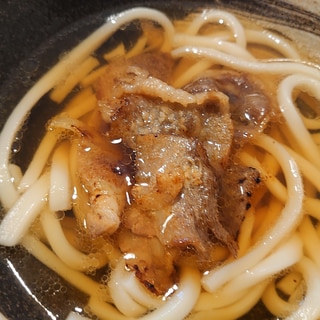 豚肉うどん